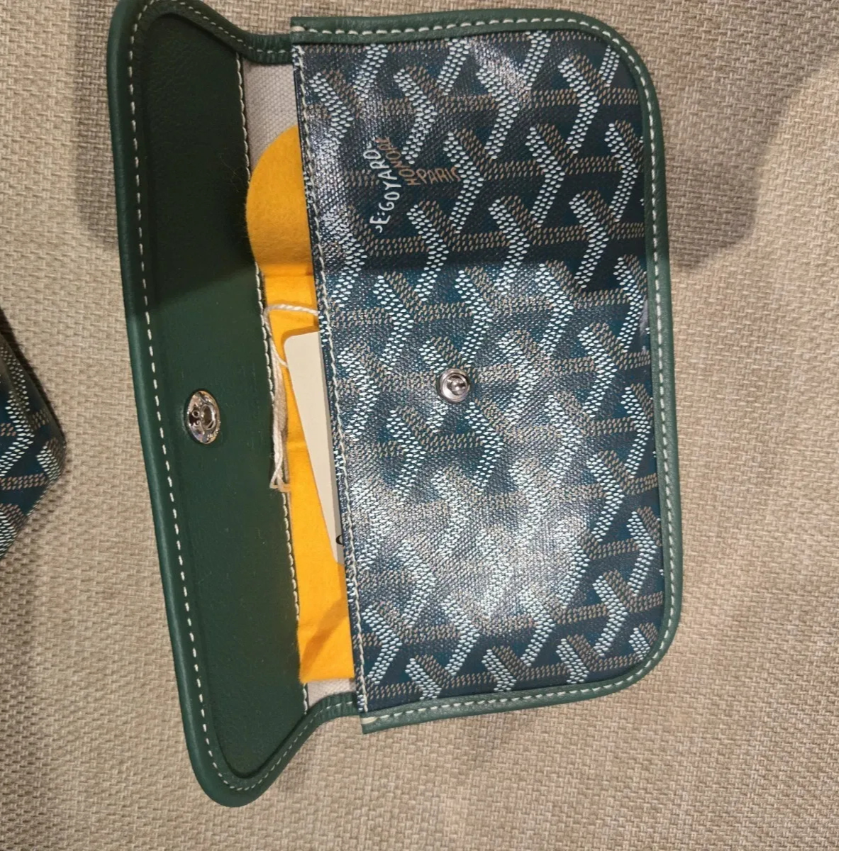 GOYARD SAINT LOUIS GM TOTE BAG – GREEN
