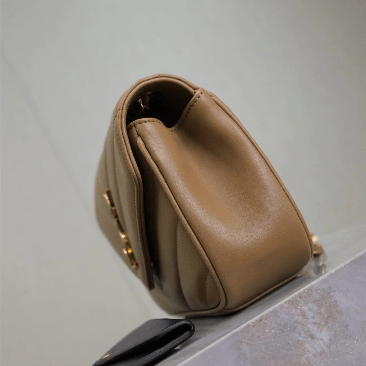 SAINT LAURENT LOULOU SMALL MATELASSÉ LAMBSKIN BAG